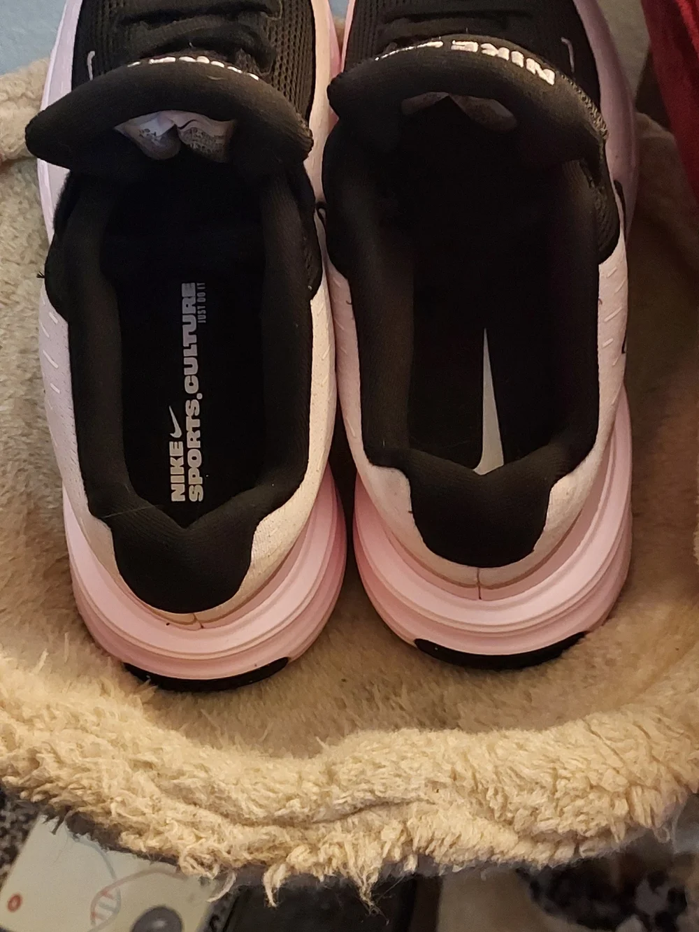 Nike Kids Black and White Sneakers
